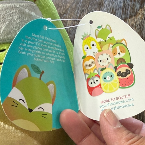 Original Squishmallows, FIFI Squish date 7.13.2021 Fruit Squishmallows NWT - Picture 7 of 7